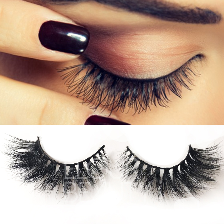 3D natural real mink lashes with premium quality for makeup ES60